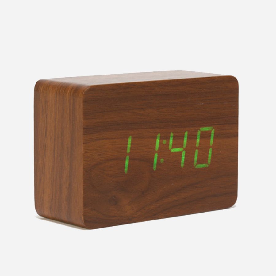 Alarm Clock Wood Essense
